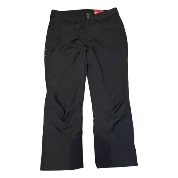 Moosejaw Insulated Ski Snow Pants Black Waterproof Softshell 12 - Picture 2 of 9